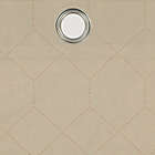 Alternate image 3 for Simply Essential&trade; Woven Honeycomb 84-Inch Grommet Light Filtering Curtain in Linen (Single)