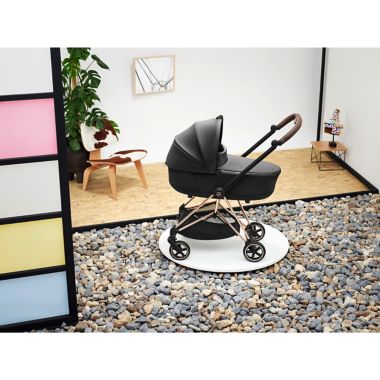 CYBEX Mios Stroller with Matte Black Frame and Premium Black Seat. View a larger version of this product image.