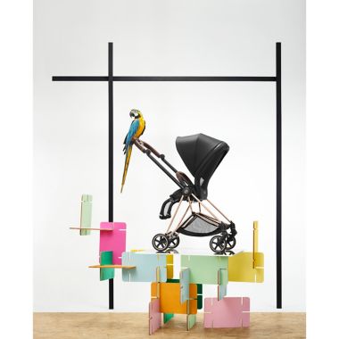 CYBEX Mios Stroller with Matte Black Frame and Premium Black Seat. View a larger version of this product image.