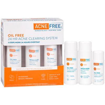 Acne Free&reg; Oil Free 24-Hour Acne Clearing System