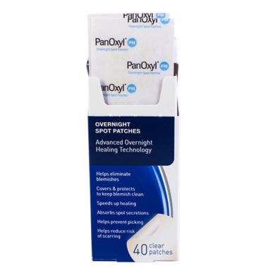 PanOxyl&reg; 40-Count PM Overnight Spot Patches. View a larger version of this product image.