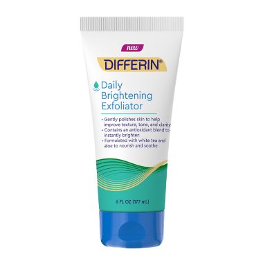 Differin&reg; 6 fl. oz. Daily Brightening Exfoliator. View a larger version of this product image.
