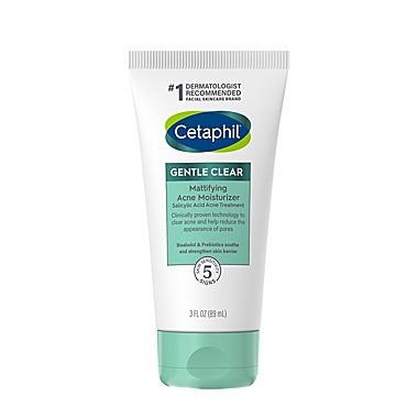 Cetaphil&reg; 3 Oz. Gentle Clear Mattifying Acne Moisturizer. View a larger version of this product image.