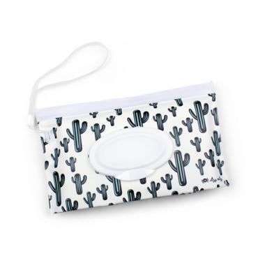 Itzy Ritzy&reg; Take &amp; Travel Pouch Reusable Wipes Case in Cactus Crew. View a larger version of this product image.