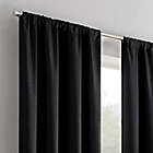 Alternate image 3 for Eclipse Kendall 95-Inch Rod Pocket Blackout Window Curtain Panel in Black (Single)