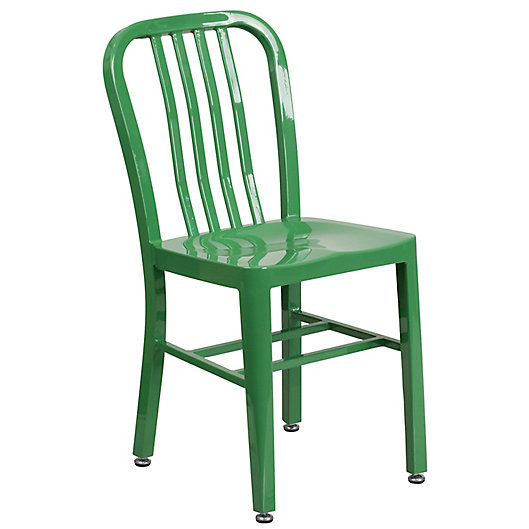 Alternate image 1 for Flash Furniture Metal Chair in Green