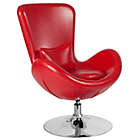 Alternate image 0 for Flash Furniture Egg Series Reception Leather Lounge Side Chair