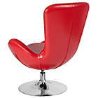 Alternate image 9 for Flash Furniture Egg Series Reception Leather Lounge Side Chair