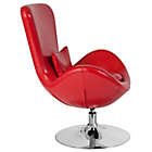 Alternate image 8 for Flash Furniture Egg Series Reception Leather Lounge Side Chair