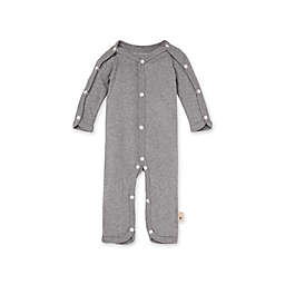 Burt's Bees Baby® Preemie Organic Cotton Snap Jumpsuit in Grey