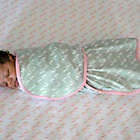 Alternate image 5 for Ingenuity Farewell Fuss&trade; 2-Pack Easy-Wrap Baby Swaddles in Posy