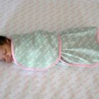 Alternate image 5 for Ingenuity Farewell Fuss&trade; 2-Pack Easy-Wrap Baby Swaddles in Posy