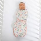 Alternate image 3 for Ingenuity Farewell Fuss&trade; 2-Pack Easy-Wrap Baby Swaddles in Posy