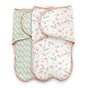 Ingenuity Farewell Fuss&trade; 2-Pack Easy-Wrap Baby Swaddles in Posy