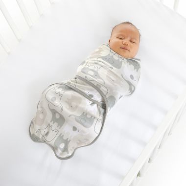 Ingenuity Farewell Fuss&trade; 2-Pack Easy-Wrap Baby Swaddles in Grazer. View a larger version of this product image.