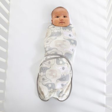 Ingenuity Farewell Fuss&trade; 2-Pack Easy-Wrap Baby Swaddles in Grazer. View a larger version of this product image.