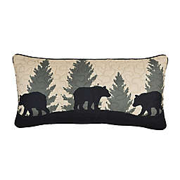 Donna Sharp® Bear Walk Plaid Oblong Throw Pillow