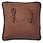 Alternate image 1 for Donna Sharp Fort Worth Square Throw Pillow in Brown