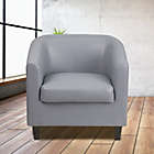 Alternate image 1 for Flash Furniture 28-Inch Leather Reception Chair in Grey