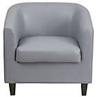 Alternate image 7 for Flash Furniture 28-Inch Leather Reception Chair in Grey