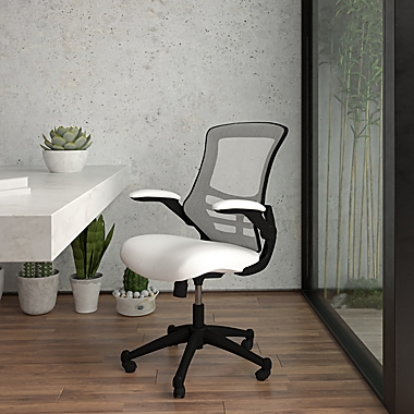 Flash Furniture Mid-Back Mesh Swivel Office Chair. View a larger version of this product image.
