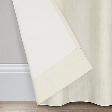 Eclipse Kendall 63-Inch Rod Pocket Blackout Window Curtain Panel in Ivory (Single). View a larger version of this product image.