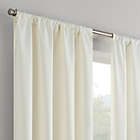 Alternate image 2 for Eclipse Kendall 63-Inch Rod Pocket Blackout Window Curtain Panel in Ivory (Single)