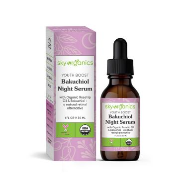 SKYORG&trade; 1 oz. Youth Boost Bakuchiol Night Serum. View a larger version of this product image.