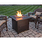 Alternate image 1 for UniFlame&reg; Propane Gas Outdoor Firebowl with Steel Mantel