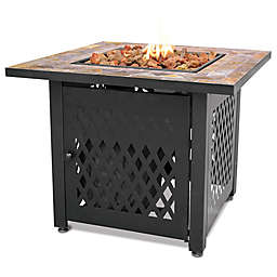 UniFlame® Endless Summer® LP Gas Fire Pit with Slate Tile Mantel