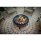 Alternate image 2 for UniFlame&reg; Endless Summer&reg; Wood Burning Outdoor Fire Pit in Brushed Copper
