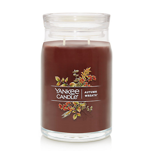 Alternate image 1 for Yankee Candle® Autumn Wreath Signature Large Jar Candle