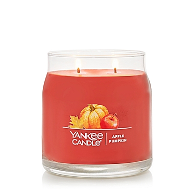 Yankee Candle&reg; Apple Pumpkin Signature Medium Jar Candle. View a larger version of this product image.