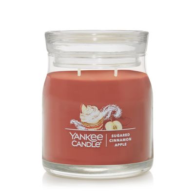 Yankee Candle&reg; Sugared Cinnamon Apple Medium Jar Candle