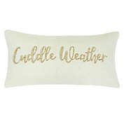 Levtex Home Madera Cuddle Weather Oblong Throw Pillow in White