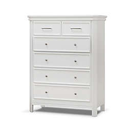 Sorelle® Finley Elite 6-Drawer Dresser in White