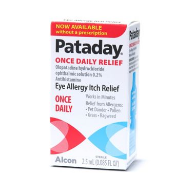 Alcon Pataday&reg; 2-Pack 0.085 fl. oz. Once Daily Eye Allergy Itch and Redness Relief Drops. View a larger version of this product image.