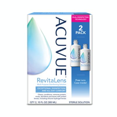 ACUVUE&trade; 2-Pack RevitaLens Multi-Purpose Disinfecting Solution