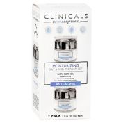 Clinicals by SPAscriptions&trade; 2-Pack 1.7 oz. Moisturizing Day &amp; Night Cream Set