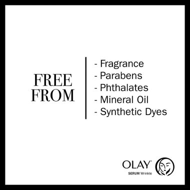 Olay&reg; 1.3 oz. Wrinkle Correction Serum with Vitamin B3 and Peptides. View a larger version of this product image.