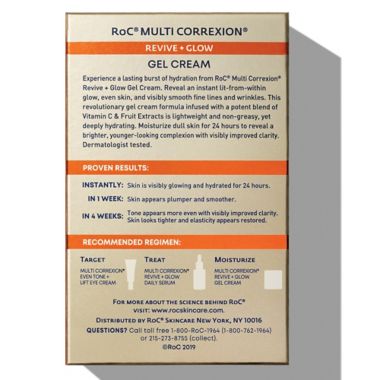 RoC&reg; 1.7 oz. Multi Correxion&reg; Revive + Glow Gel Cream with Vitamin C. View a larger version of this product image.