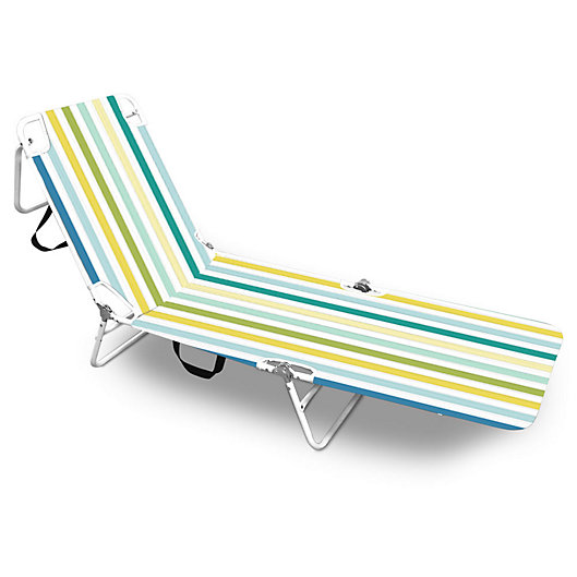 Foldable Beach Chair Beach Mat Folding Bed Sleep Mat Outdoor Lounger in 4 Colors 