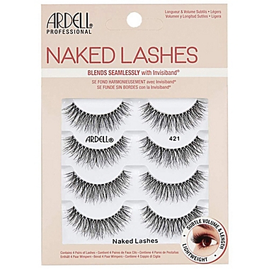 Ardell&reg; 4-Pair Naked Lashes 421 Multipack. View a larger version of this product image.