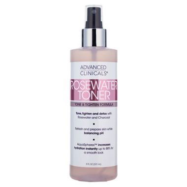 Advanced Clinicals&reg; 8 fl. oz. Rosewater Toner. View a larger version of this product image.