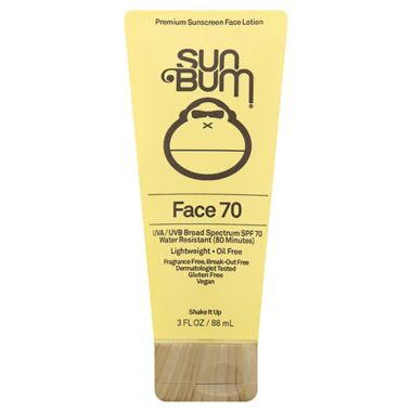 Sun Bum&reg; 3 oz. SPF 70 Face Lotion. View a larger version of this product image.