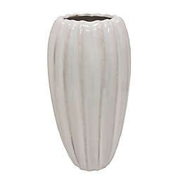 Everhome™ Decorative Ceramic Vase in White