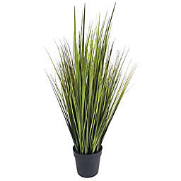 Simply Essential™ 30-Inch Artificial Dracena Plant in Natural Cement Planter