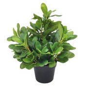 Simply Essential&trade; 18-Inch Faux Greenery Arrangement with Plastic Planter