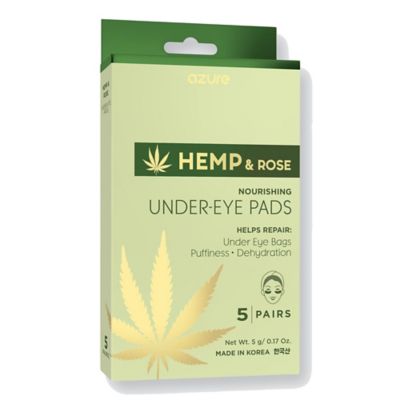Azure 5-Pack Hemp and Rose Nourishing Under-Eye Pads