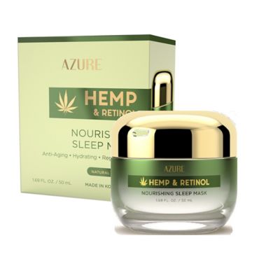 Azure Hemp and Retinol 1.69 oz. Nourishing Sleep Mask. View a larger version of this product image.
